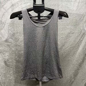 Calvin Klein Women Red T Shirt Dress Black Side Logo Short Sleeve Crew Neck